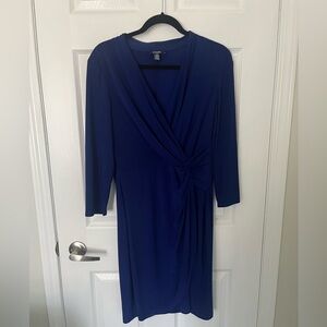 Chaps long sleeved dress